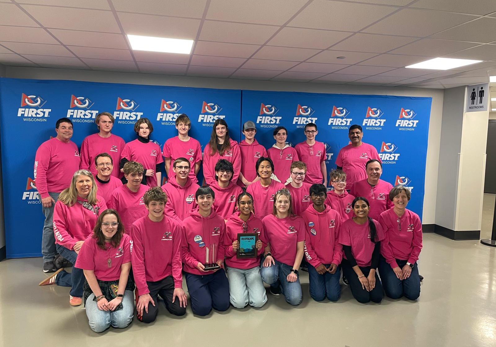 Team Photo after Winning the Engineering Inspiration Award